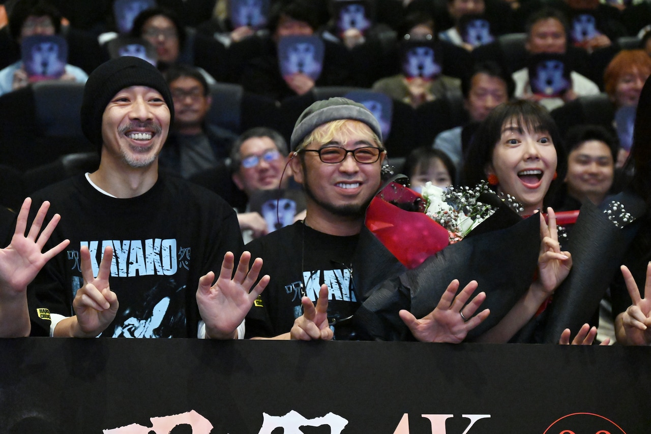 Vシネ版「呪怨」監督・キャスト集合、撮影時の謎現象＆伽椰子の階段