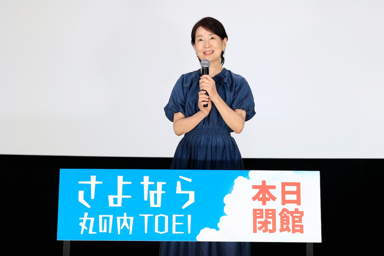 丸の内TOEIの最終日に駆け付けた吉永小百合