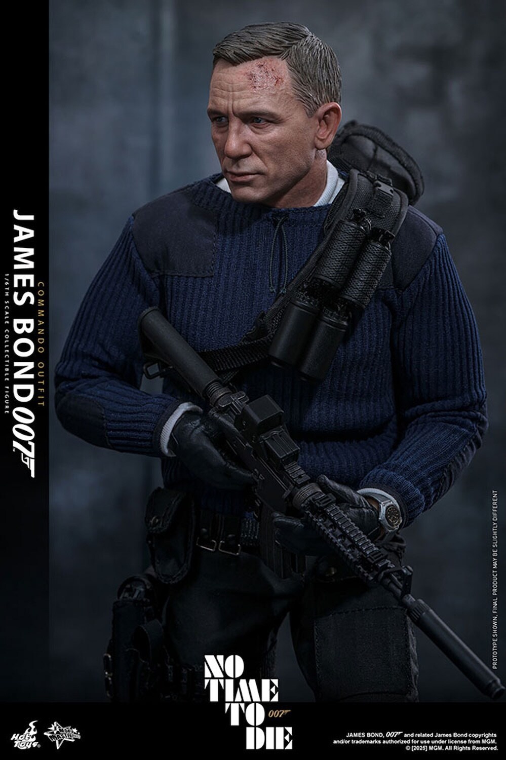 007ジェームズボンド　ダニエルクレイグ　フィギュア ムービー・マスターピース】「007／ノー・タイム・トゥ・ダイ」1/6