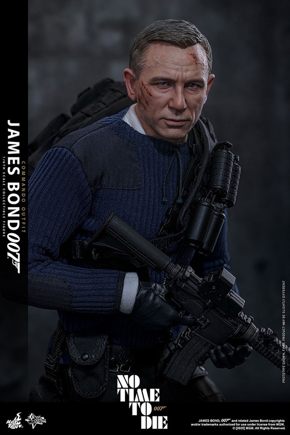 【ムービー・マスターピース】「007／ノー・タイム・トゥ・ダイ」1/6スケールフィギュア　ジェームズ・ボンド（コマンド・スタイル）