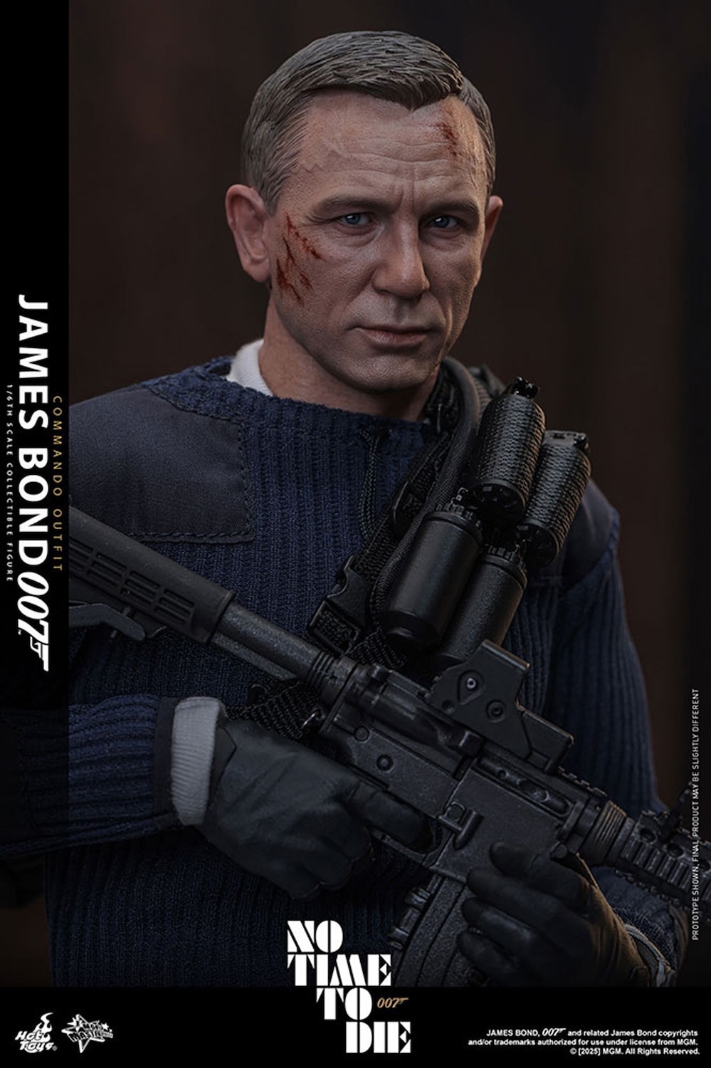 【ムービー・マスターピース】「007／ノー・タイム・トゥ・ダイ」1/6スケールフィギュア　ジェームズ・ボンド（コマンド・スタイル）