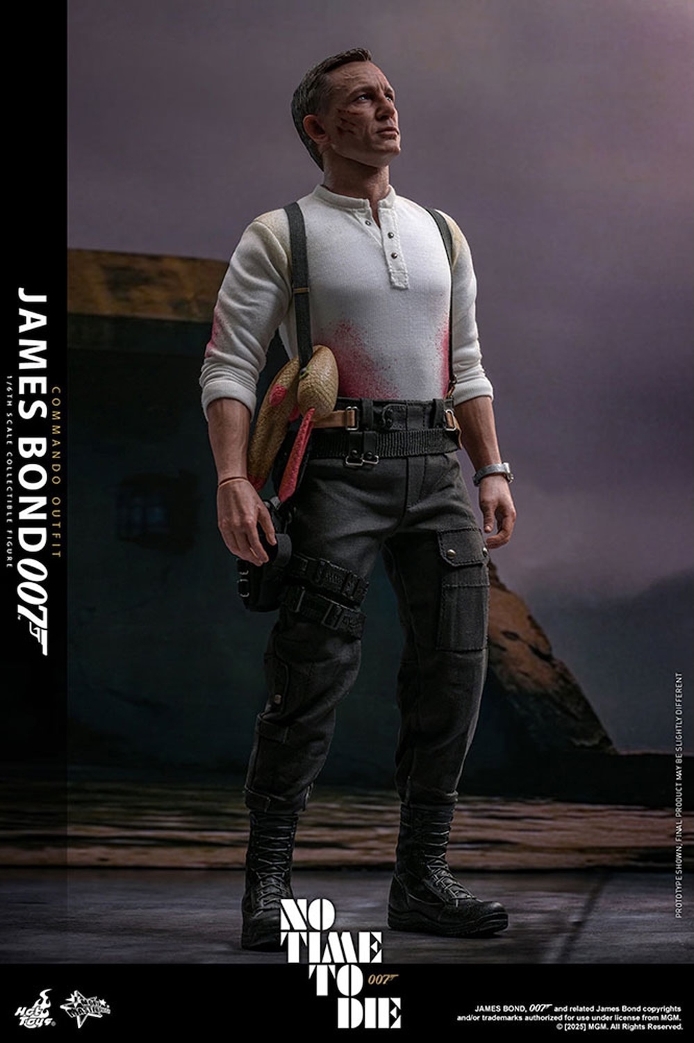 【ムービー・マスターピース】「007／ノー・タイム・トゥ・ダイ」1/6スケールフィギュア　ジェームズ・ボンド（コマンド・スタイル）
