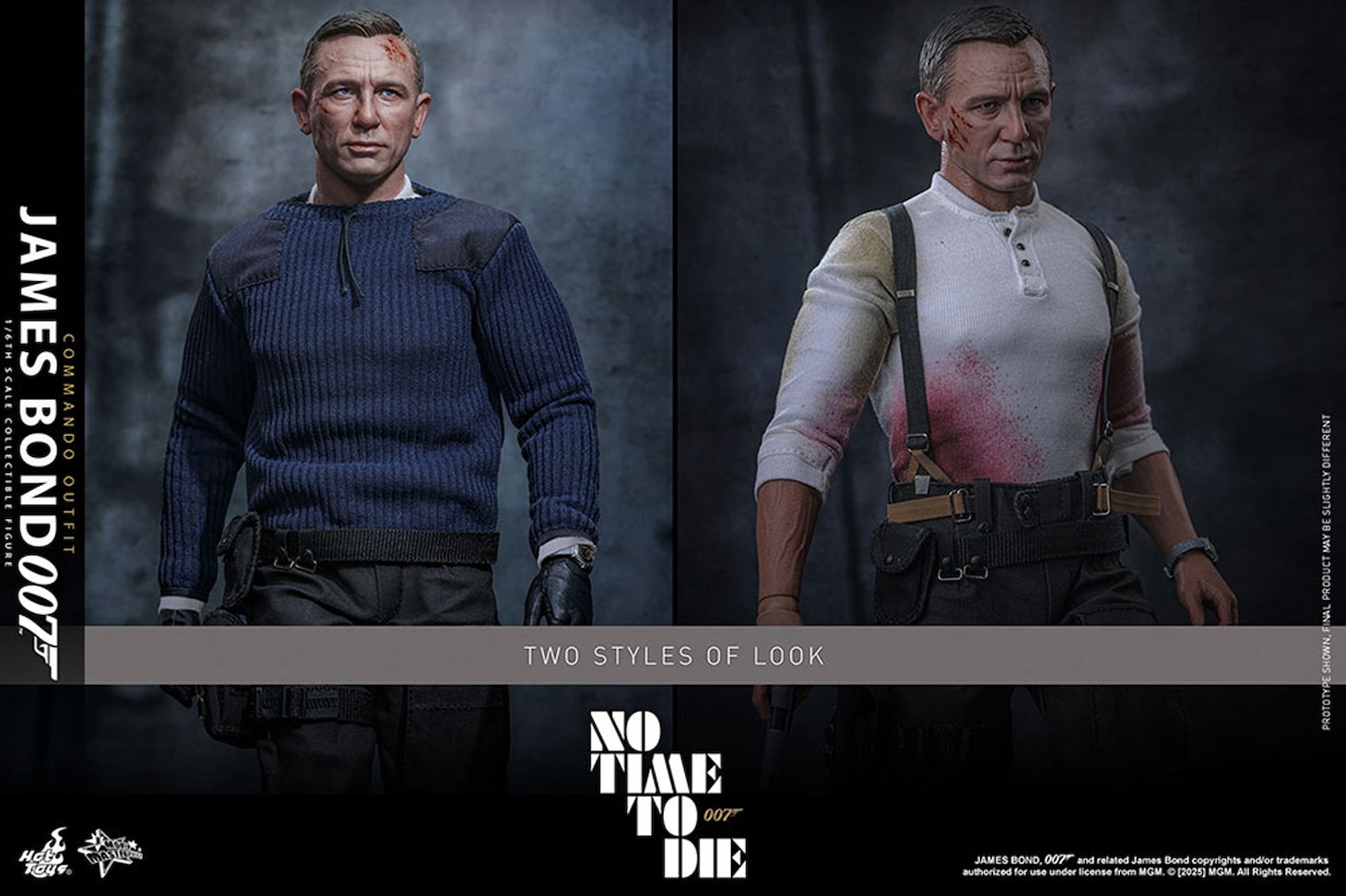 【ムービー・マスターピース】「007／ノー・タイム・トゥ・ダイ」1/6スケールフィギュア　ジェームズ・ボンド（コマンド・スタイル）