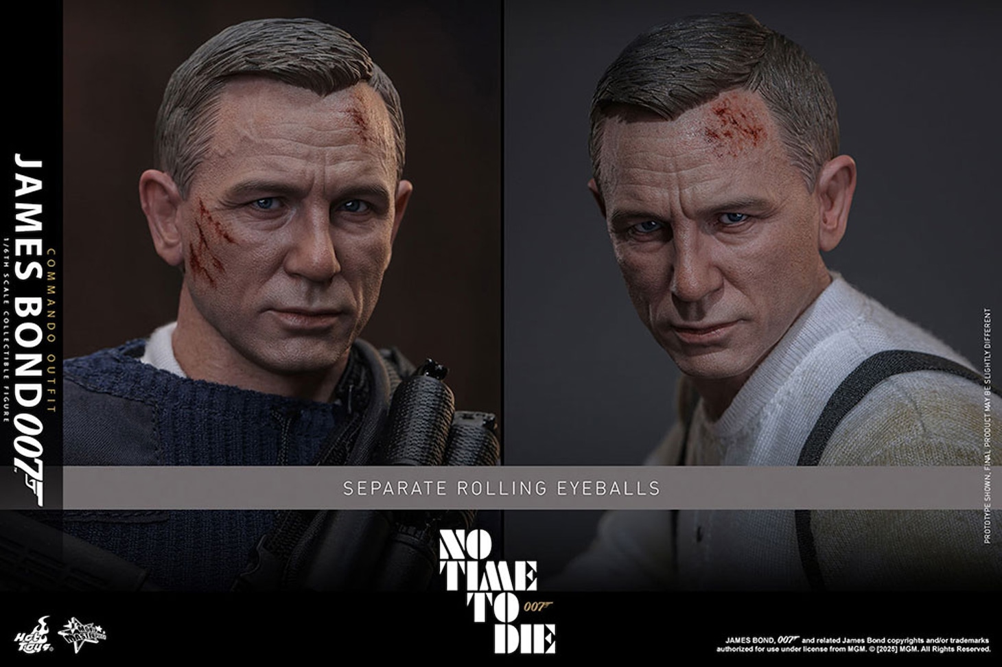 【ムービー・マスターピース】「007／ノー・タイム・トゥ・ダイ」1/6スケールフィギュア　ジェームズ・ボンド（コマンド・スタイル）