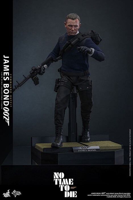 【ムービー・マスターピース】「007／ノー・タイム・トゥ・ダイ」1/6スケールフィギュア　ジェームズ・ボンド（コマンド・スタイル）