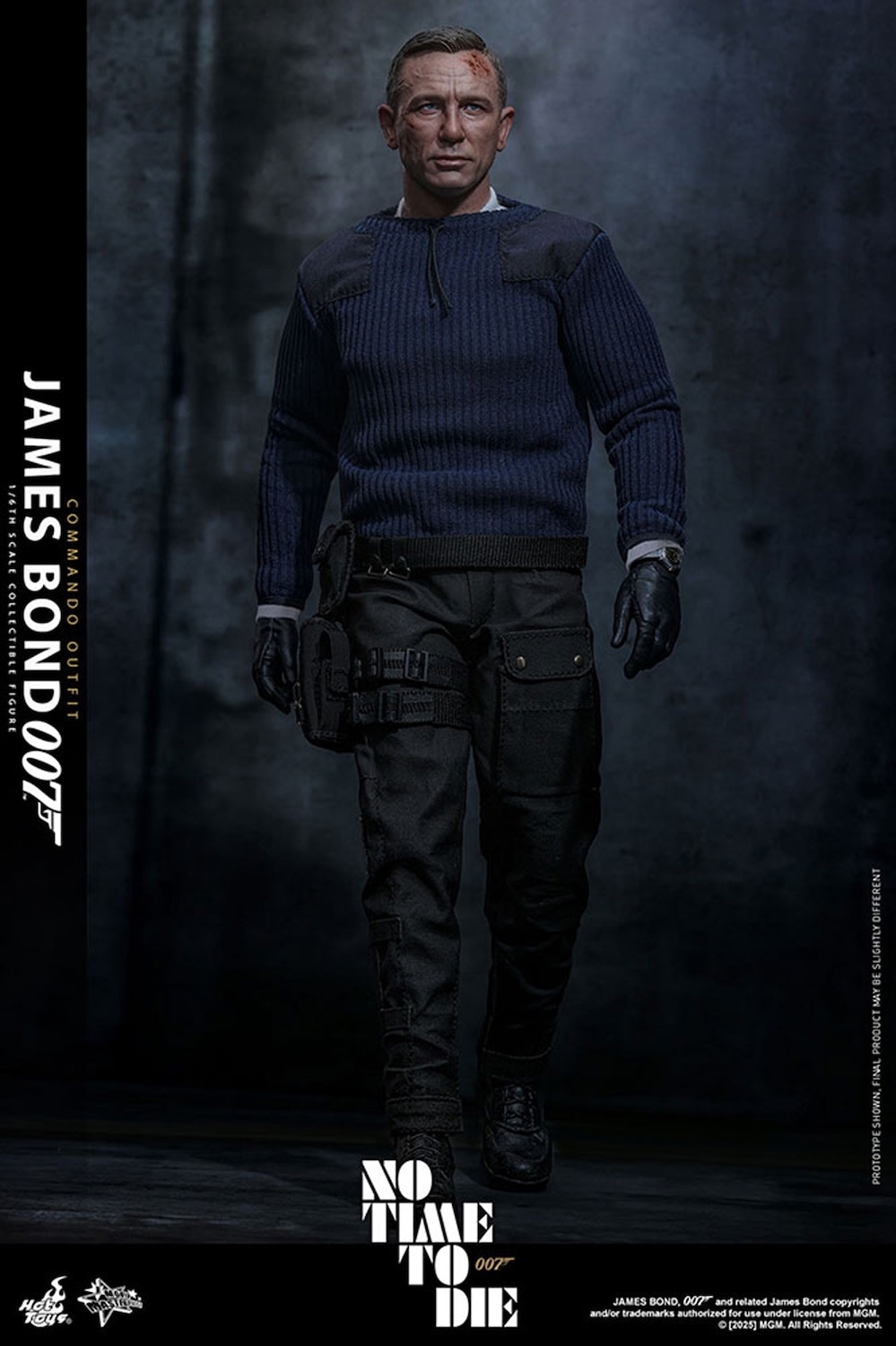【ムービー・マスターピース】「007／ノー・タイム・トゥ・ダイ」1/6スケールフィギュア　ジェームズ・ボンド（コマンド・スタイル）
