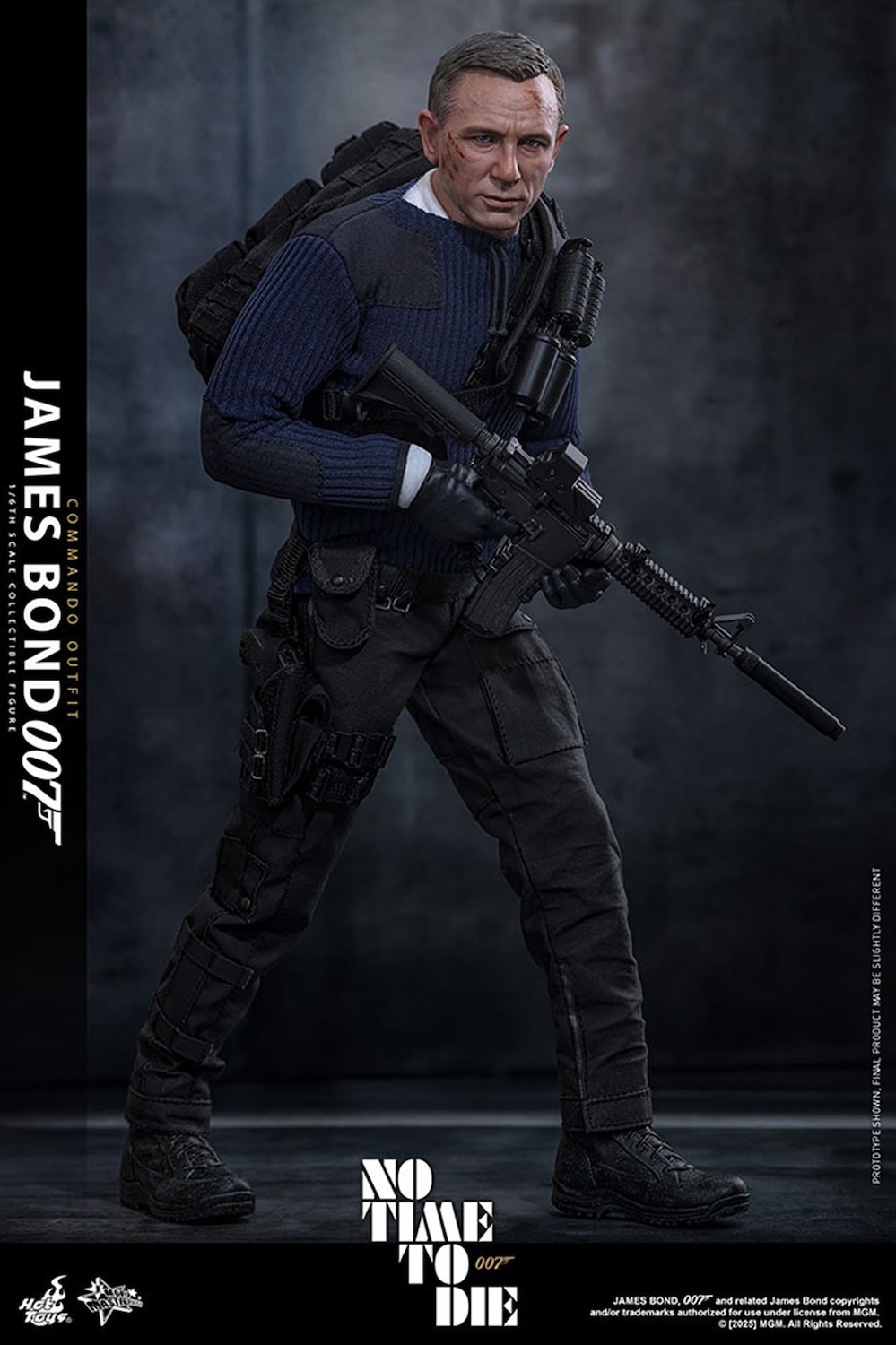【ムービー・マスターピース】「007／ノー・タイム・トゥ・ダイ」1/6スケールフィギュア　ジェームズ・ボンド（コマンド・スタイル）