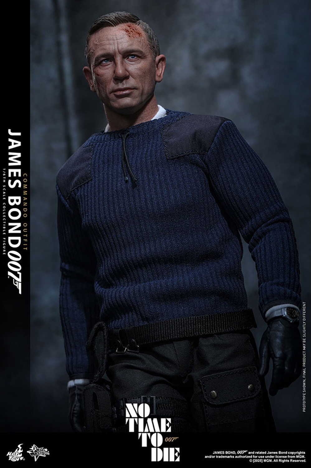 【ムービー・マスターピース】「007／ノー・タイム・トゥ・ダイ」1/6スケールフィギュア　ジェームズ・ボンド（コマンド・スタイル）