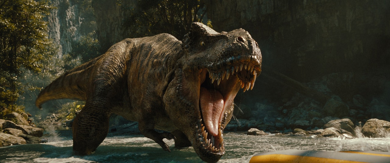 恐竜デザインにこだわりあり、「ジュラシック・ワールド」制作陣が語る特別映像