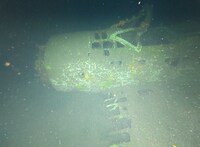 「なぜ君は戦争に？ 綾瀬はるか×news23」より、80年を経て発見された海に沈む特攻機