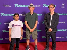 左から伊志嶺一、三木俊一郎、石井克人