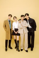 左からペ・イニョク、キム・ジウン、パク・ジェチャン（DKZ）、チョン・ゴンジュ