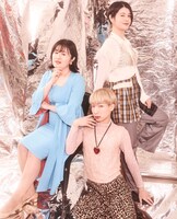 「Y2K新書」のメンバー。上から竹中夏海、柚木麻子、ゆっきゅん