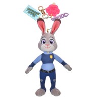 「ズートピア」の新グッズ「ZOOTOPIA COMIC STYLE」ぬいぐるみキーチェーン ジュディ・ホップス（税込3000円）