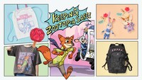 「ズートピア」の新グッズ「ZOOTOPIA COMIC STYLE」告知ビジュアル