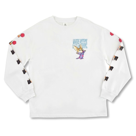 「ズートピア」の新グッズ「ZOOTOPIA COMIC STYLE」長袖Tシャツ（税込5300円）