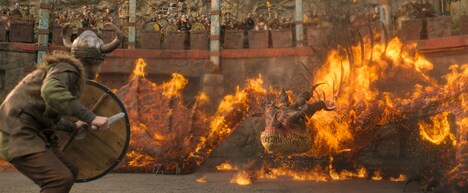 「ヒックとドラゴン」場面写真