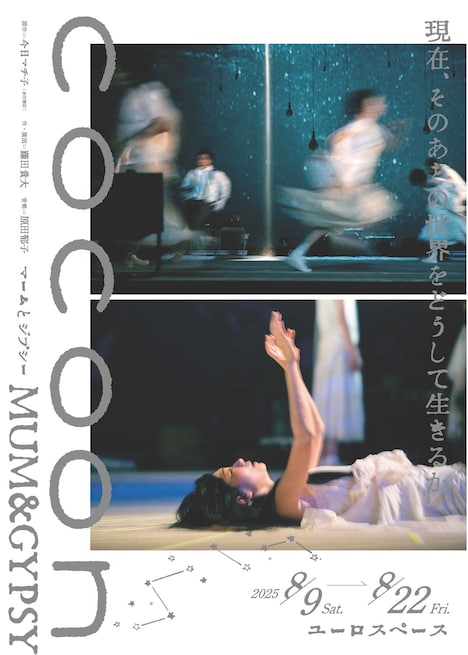 舞台「cocoon」記録映像のビジュアル（撮影：岡本尚文）