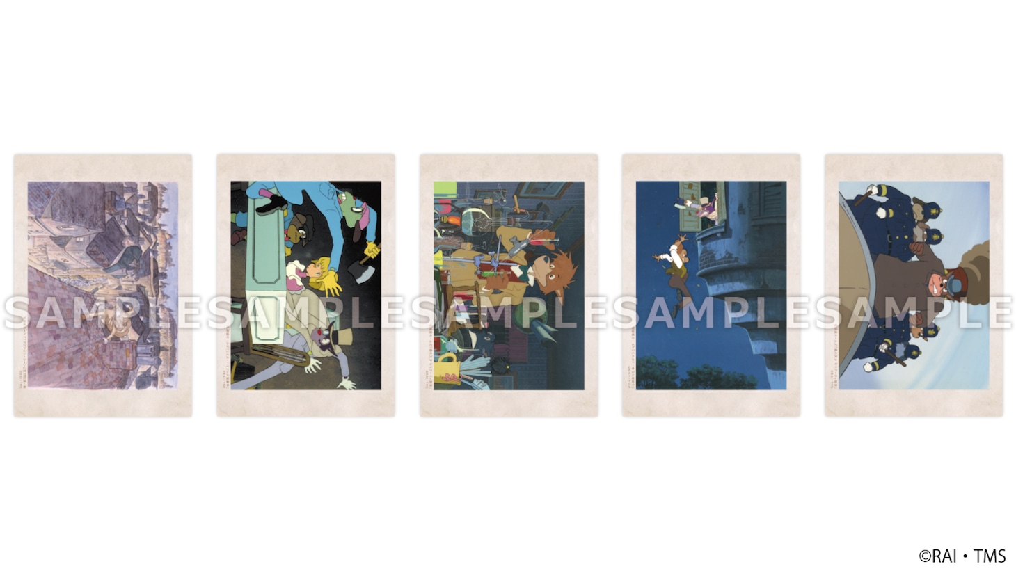「アニメ『名探偵ホームズ』POP UP SHOP」ポストカード5枚入り（3）（全3種・各税込880円）