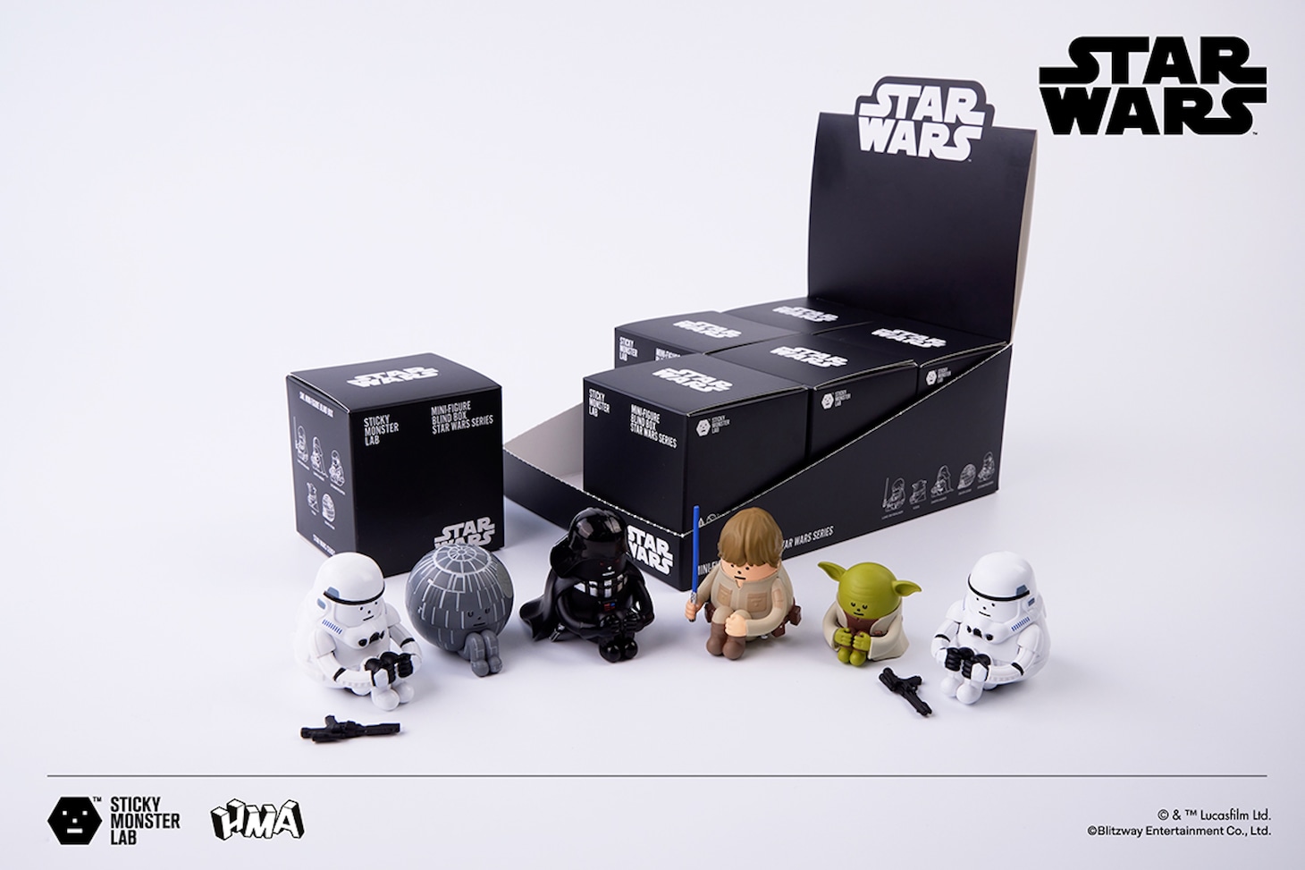 SML MINI-FIGURE BLIND BOX STAR WARS SERIES 全5種（各1100円）