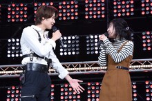 左から今井竜太郎、八木美樹