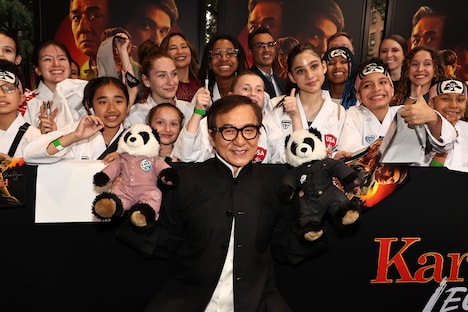 NYプレミアに参加したジャッキー・チェン