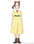 オリジナル劇場アニメ「パリに咲くエトワール」フジコ(CV:當真あみ)のキャラクタービジュアル (c)「パリに咲くエトワール」製作委員会