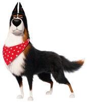 「ペット2」より、冗談が通じない厳格な農場犬で、マックスの成長のカギを握るルースター（声：内藤剛志）