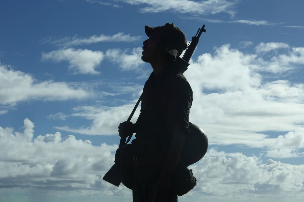 「野火」場面写真 ©SHINYA TSUKAMOTO / KAIJYU THEATER