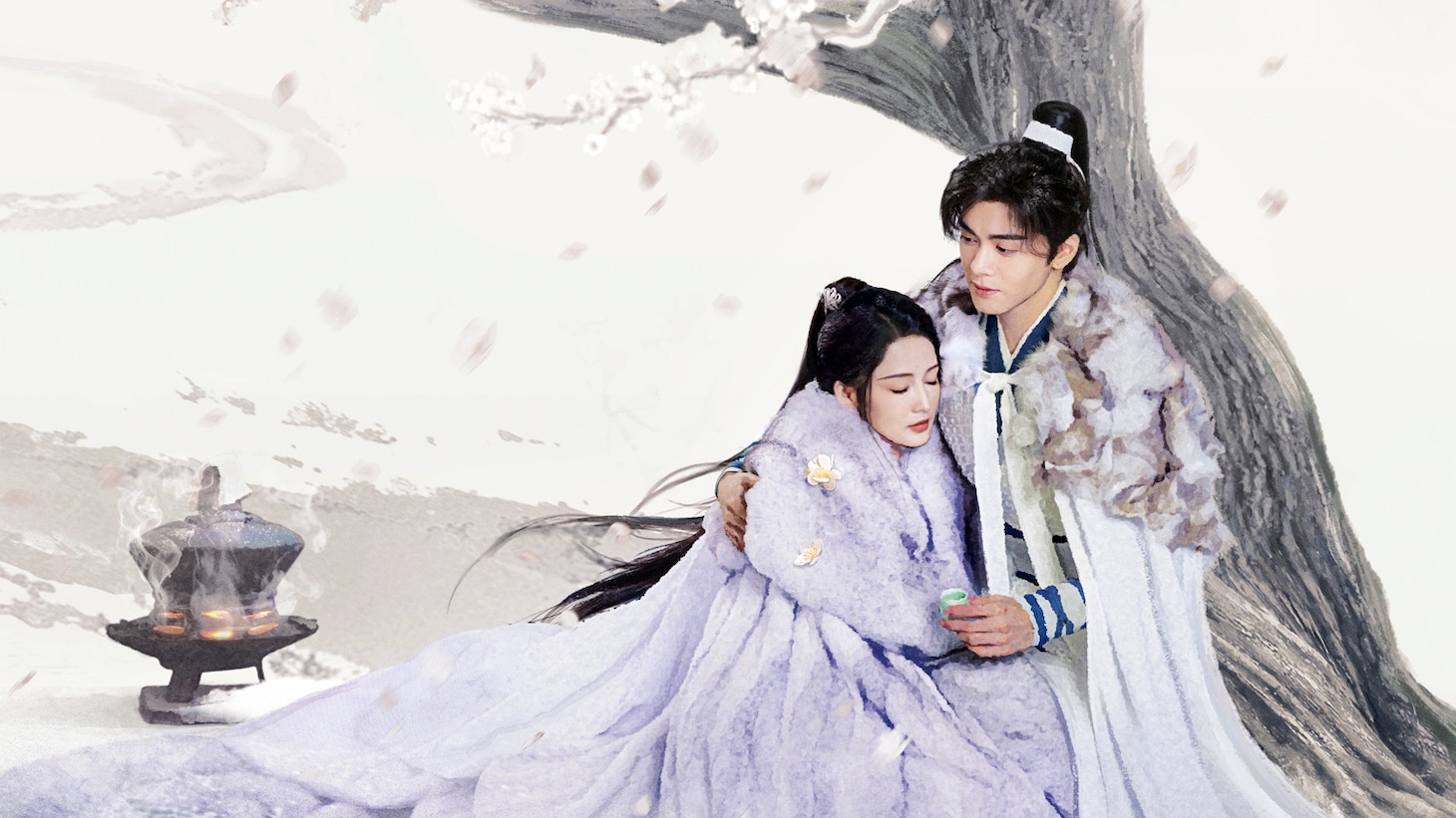 中国ドラマ「七夜雪」ビジュアル。原作は“史上最も涙を誘う作品”と称される滄月の同名小説