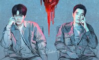 中国ドラマ「猟罪図鑑II」のビジュアル。タン・ジェンツー（檀健次）演じる沈翊（左）とジン・シージャー（金世佳）演じる杜城（右） ©Shanghai Linmon Pictures Co., Limited.