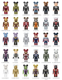 MCUキャラクターのベアブリックが必ず当たる、Happyくじ「BE@RBRICK 