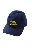 「リンダ リンダ リンダ 4K」とJOURNAL STANDARDによるコラボグッズのロゴキャップネイビー（税込5500円）