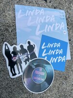 「リンダ リンダ リンダ 4K」公式グッズのステッカー3種セット（税込500円）