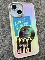 「リンダ リンダ リンダ 4K」公式グッズのステッカー3種セット使用イメージ