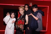 Netflixシリーズ「グラスハート」メイキング写真