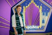「ハリー・ポッター ショップ 原宿」オープンにあわせて来日したトム・フェルトン