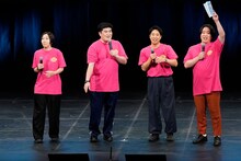 MCは例えば炎と金魚番長が担当だが、例えば炎・田上とエルフはるがすり替わっている