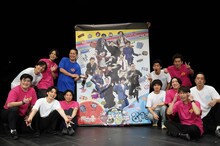 「オールマンゲキTOKYO」各公演でMCを務めた例えば炎、金魚番長、エバース、カベポスター、アイロンヘッド、ツートライブ