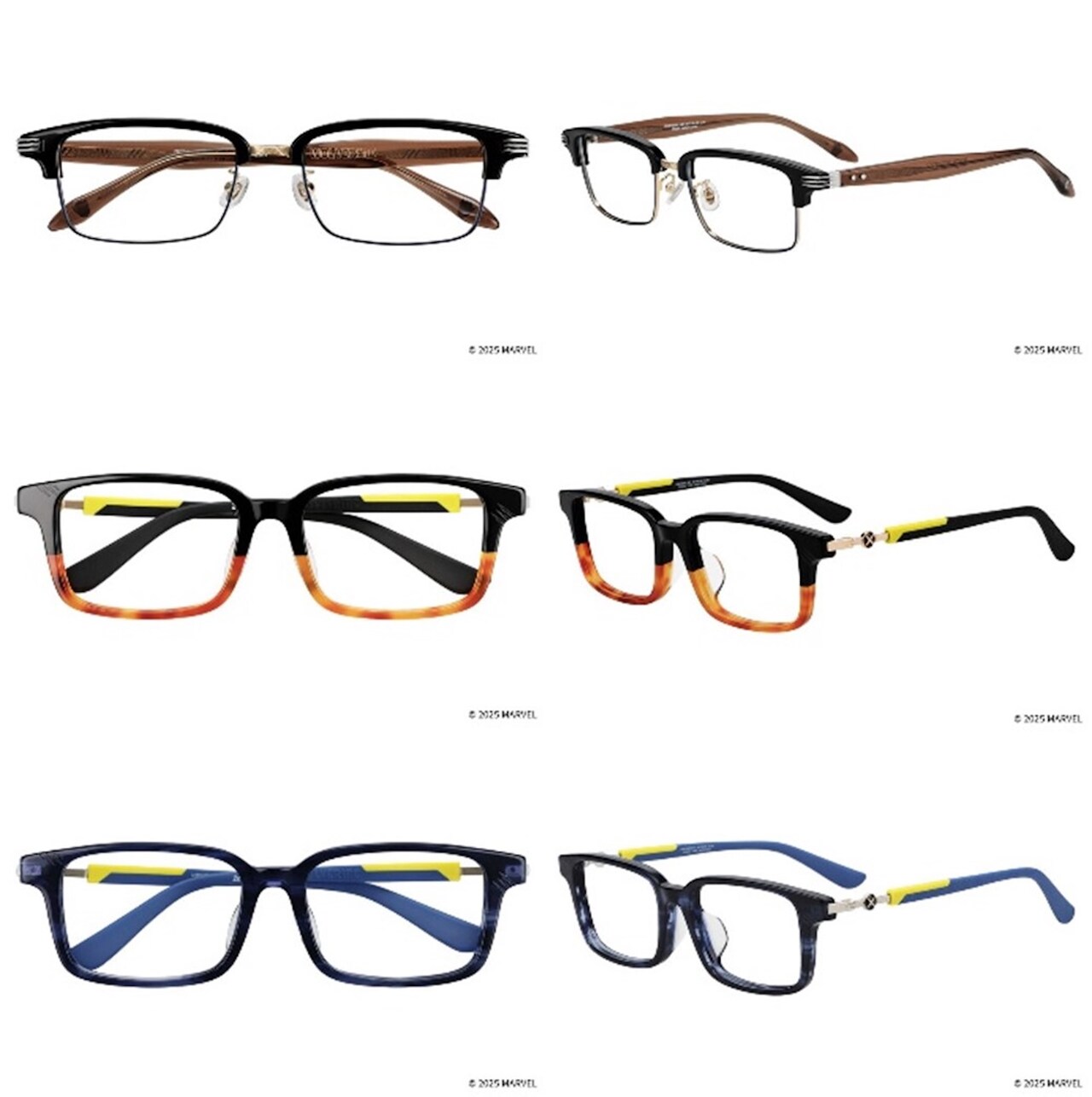 WOLVERINE MODEL メガネ3種（1万2200円～1万5500円 / セットレンズ代込