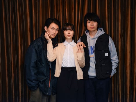 左から松田凌、安野澄、岩男海史