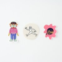 「IN MY DEN」第2弾アイテムのステッカーセット（税込1200円）