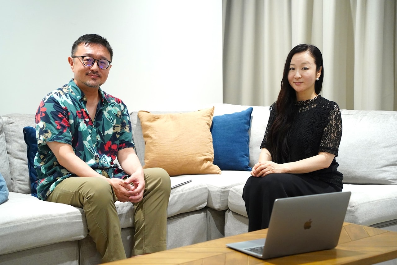 左から白央篤司、井嶋ナギ。千葉望はリモートで参加した