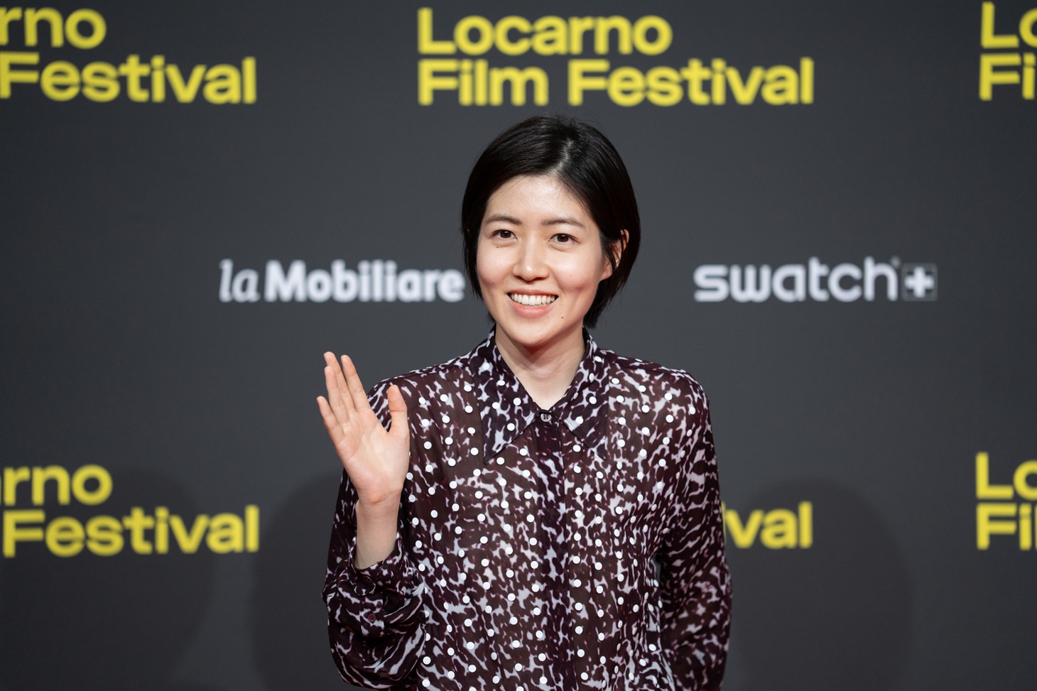 第78回ロカルノ国際映画祭のレッドカーペットに登場したシム・ウンギョン  ©Locarno Film Festival / Ti-Press