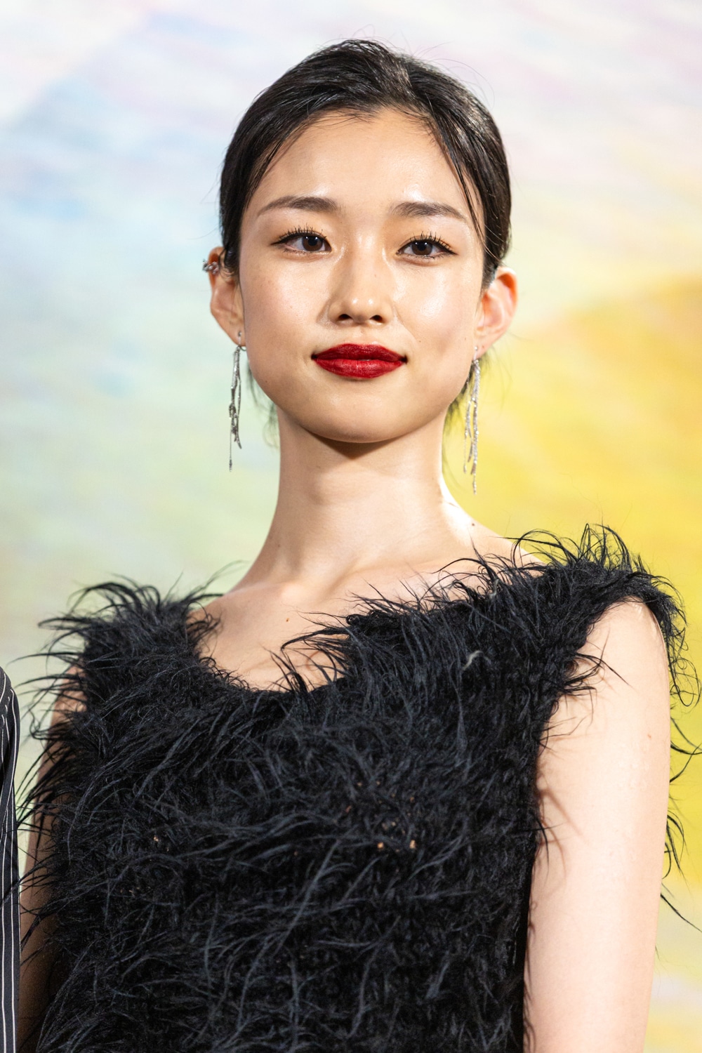 第78回ロカルノ国際映画祭のフォトコールに参加した河合優実 ©Locarno Film Festival / Ti-Press