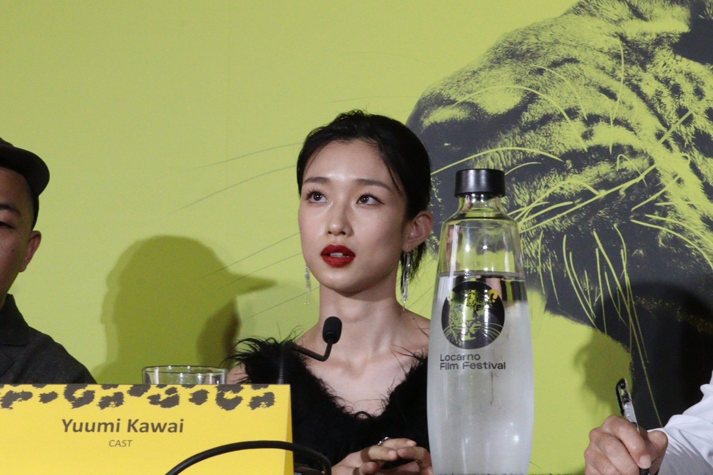 第78回ロカルノ国際映画祭の記者会見に参加した河合優実