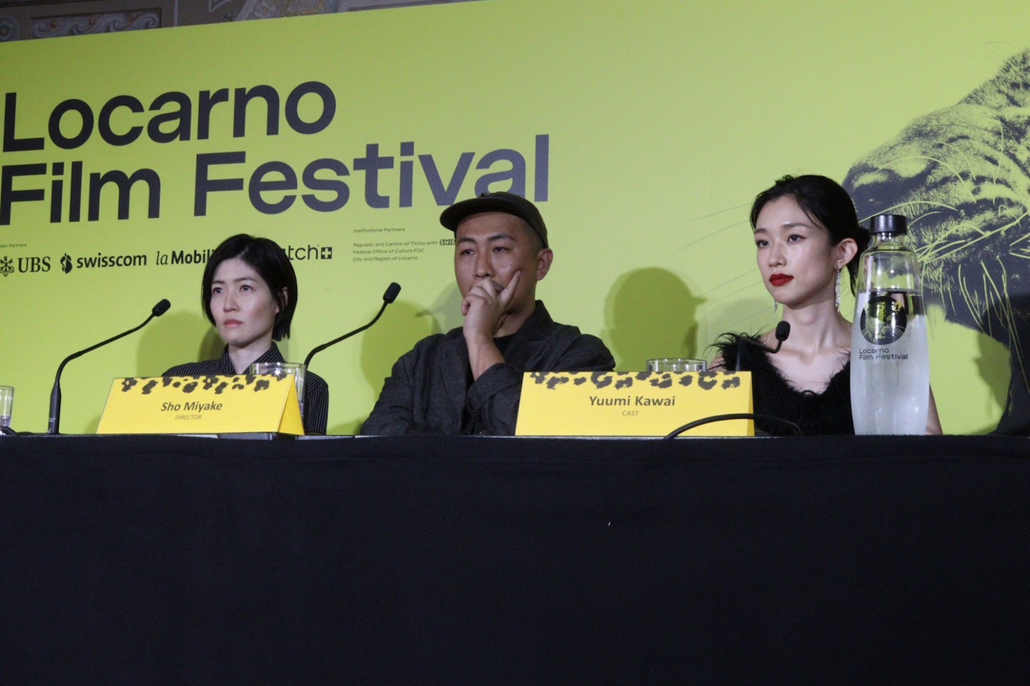 第78回ロカルノ国際映画祭の記者会見の様子
