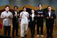 左から于深氏、有本恭史氏、澤村直道氏、武川基氏、田中聡氏、金光国