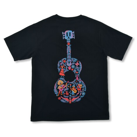 リメンバー・ミー 半袖Tシャツ 刺しゅう ブラック 裏(税込5500円)