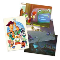 「トイ・ストーリー」30周年記念上映の入場者に先着でプレゼントされる、ポストカードセットのイメージ